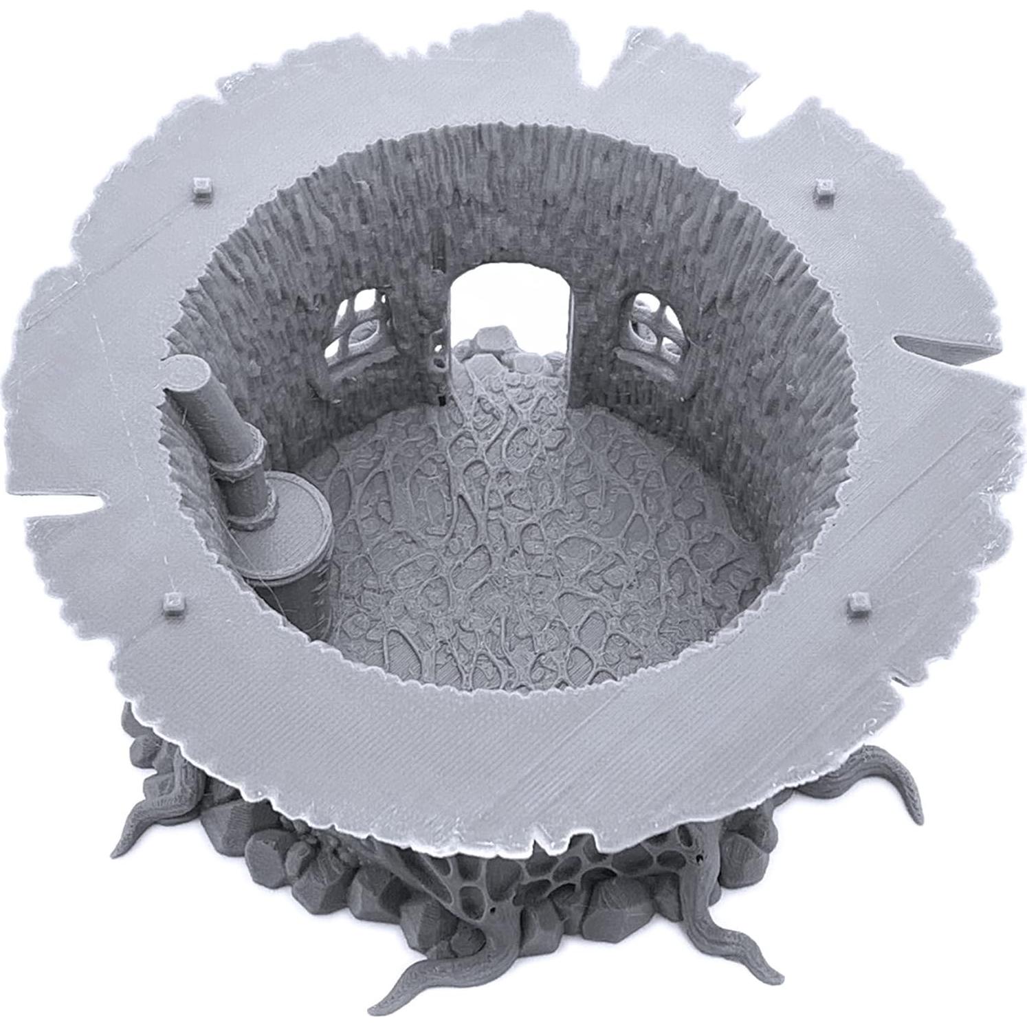 Cabaña de Hongo Goblin Printable Scenery 28mm RPG Wargame