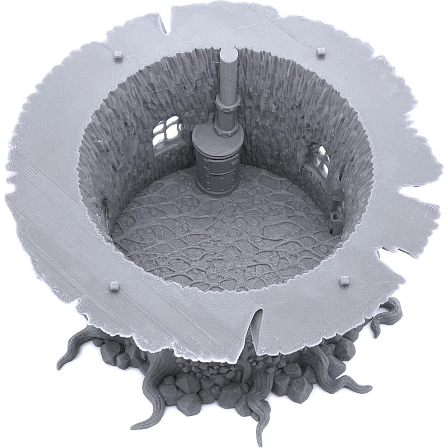 Cabaña de Hongo Goblin Printable Scenery 28mm RPG Wargame