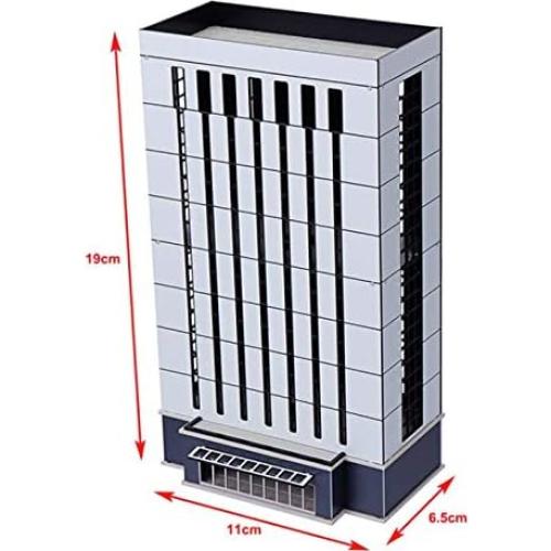 Modelo de Edificio del Gobierno EatingBiting 1/150 Plástico 19x11x6.5cm