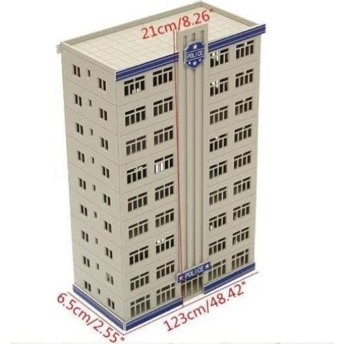Modelo Escala 1:150 Estación de Policía EatingBiting