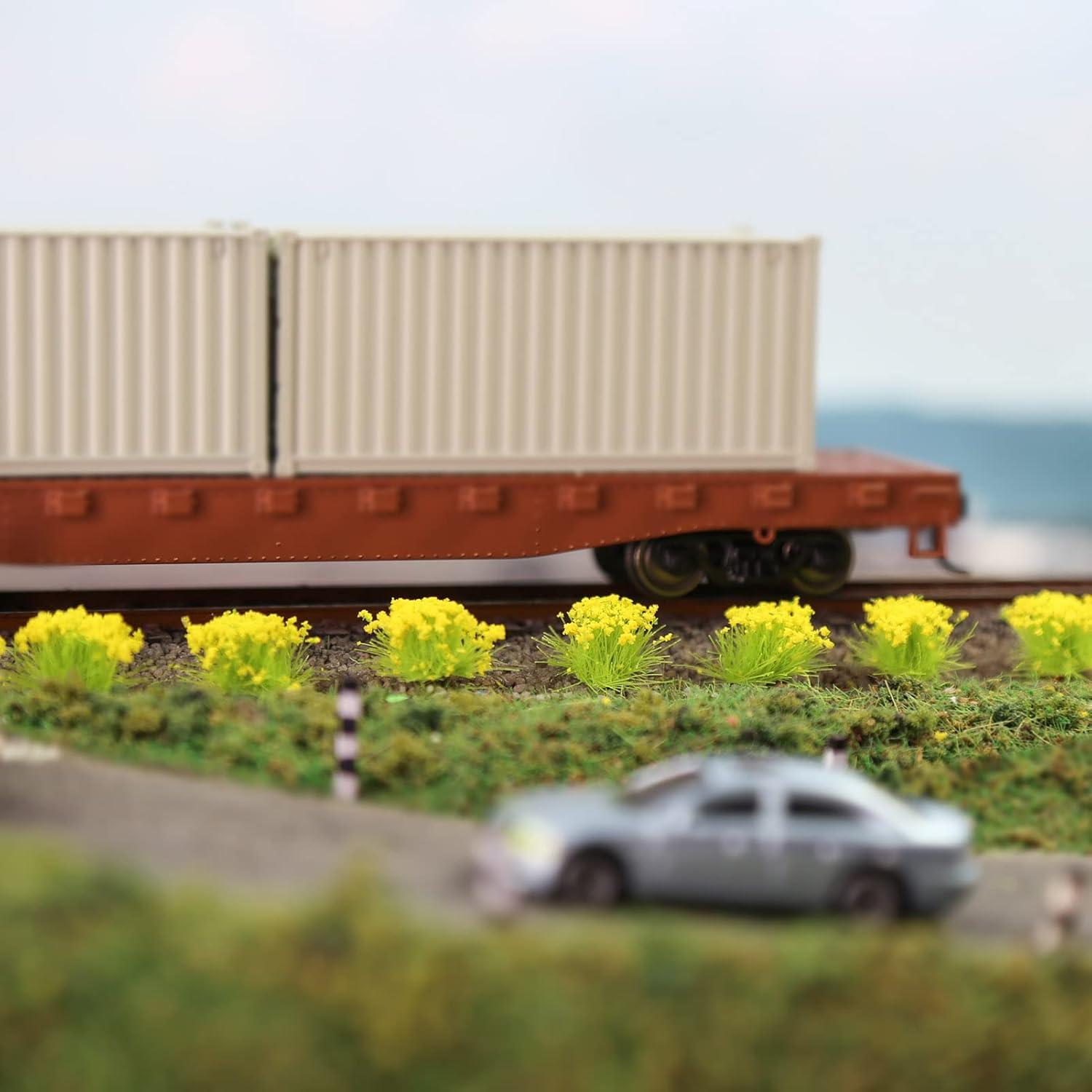 Arbustos Miniatura Evemodel para Escenografía Ferroviaria