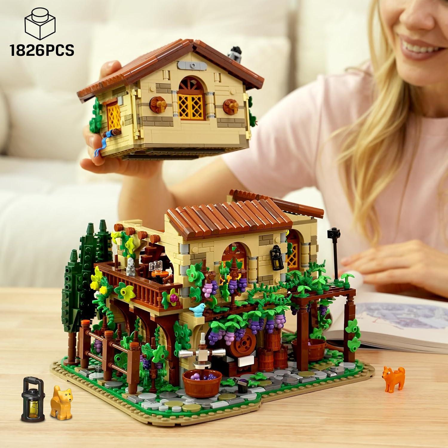 Juego de Construcción Chateau de Bodega INSOON 1826 PZS