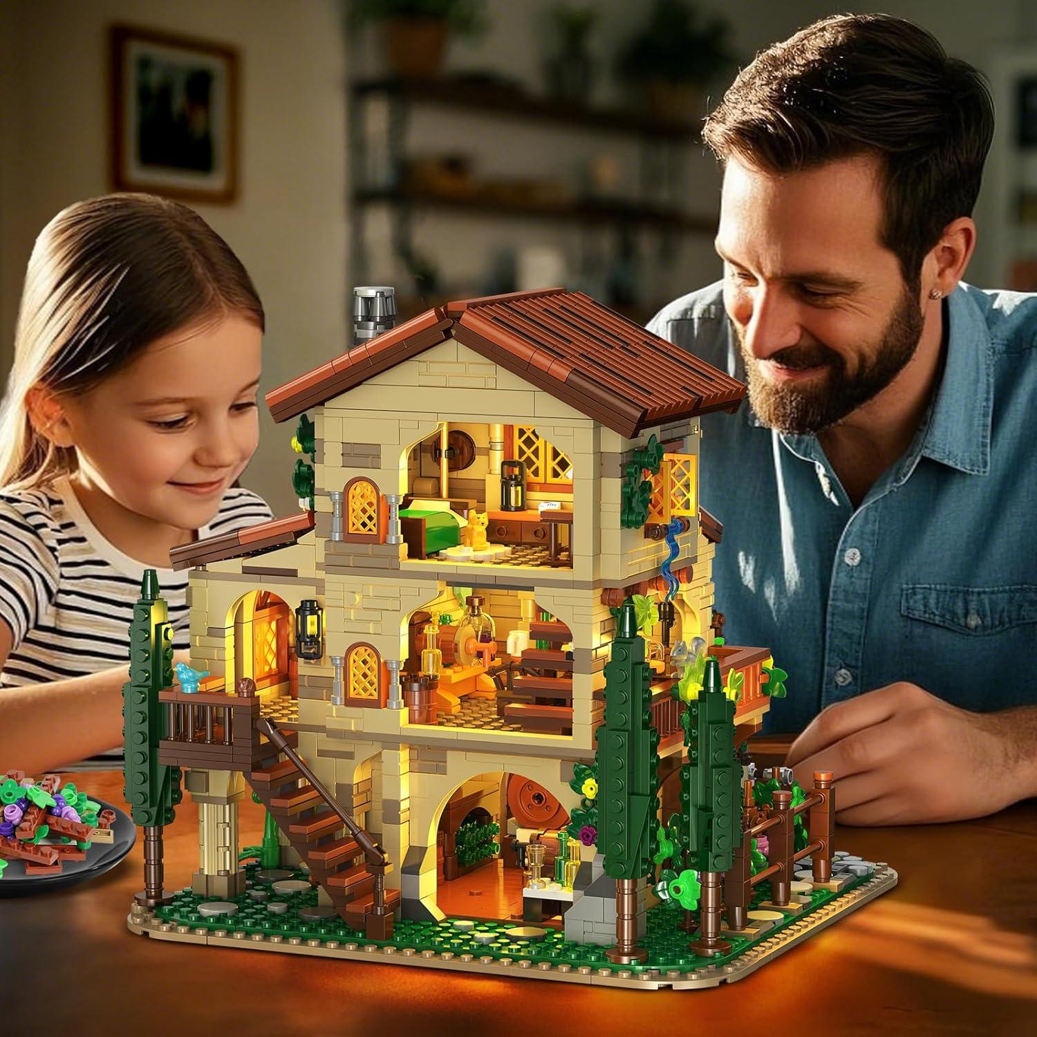 Juego de Construcción Chateau de Bodega INSOON 1826 PZS