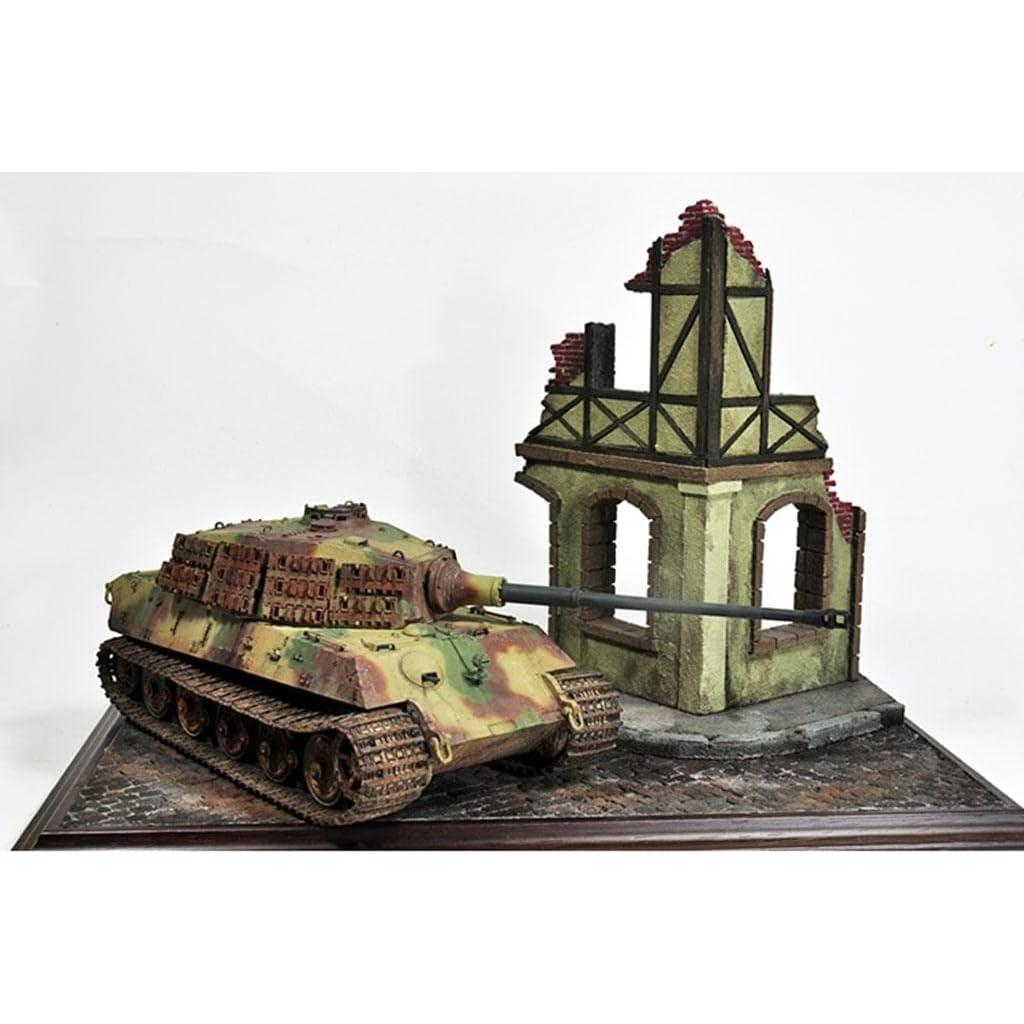 Kit de Escenografía Ruinas Casa a Escala 1/35 Fancyes