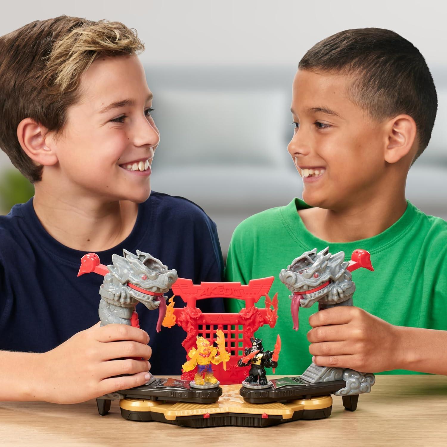 Arena de Batalla Ninja Fury Akedo - 2 Guerreros y 35 Sonidos