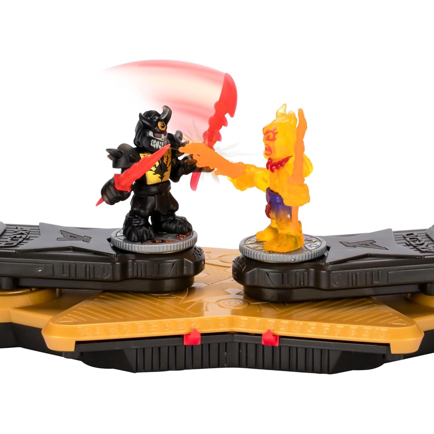 Arena de Batalla Ninja Fury Akedo - 2 Guerreros y 35 Sonidos