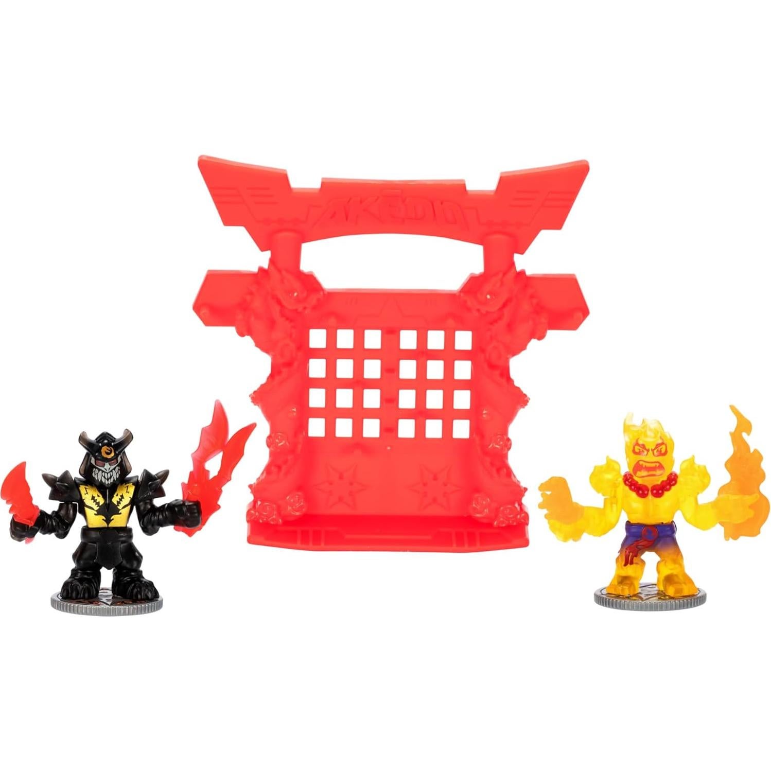 Arena de Batalla Ninja Fury Akedo - 2 Guerreros y 35 Sonidos