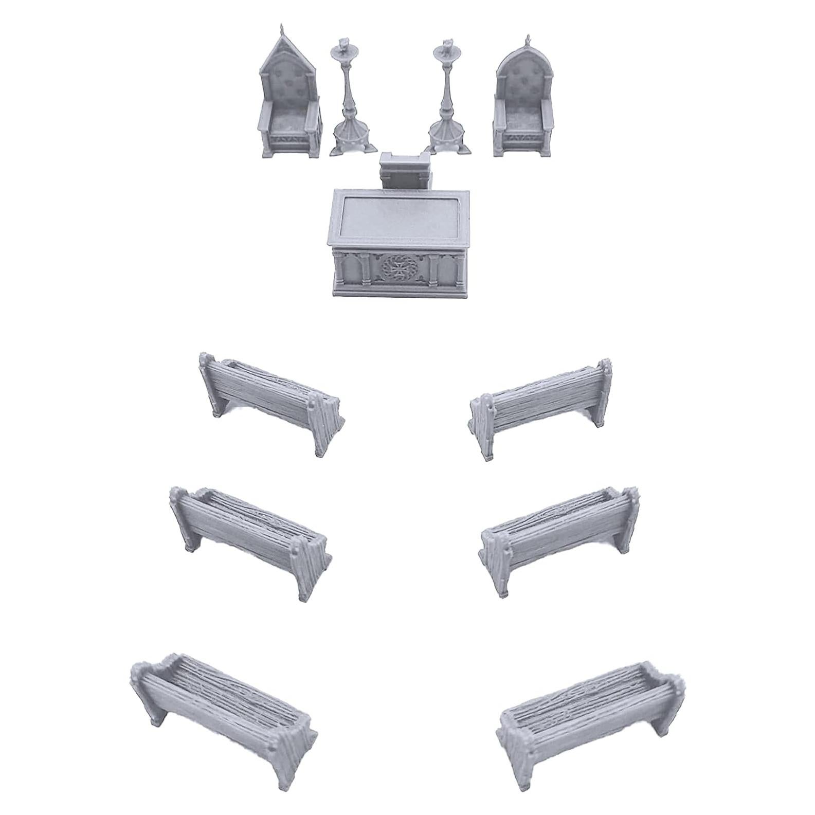 Escenografía Impresa 3D EnderToys para RPG y Wargames 28mm