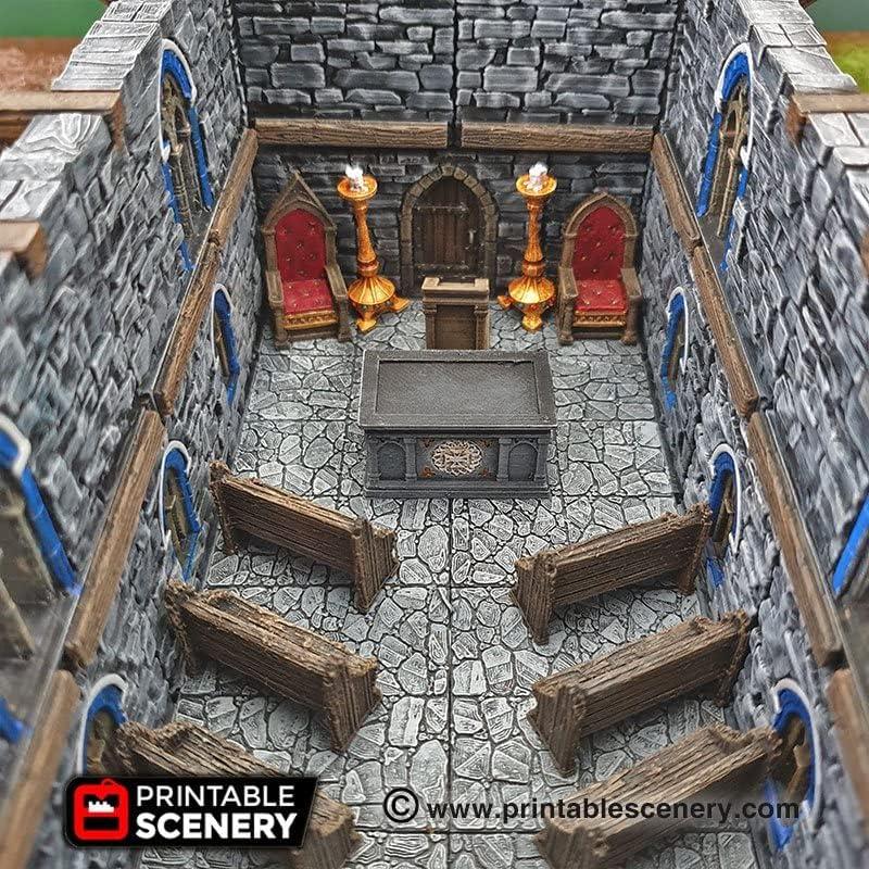 Escenografía Impresa 3D EnderToys para RPG y Wargames 28mm