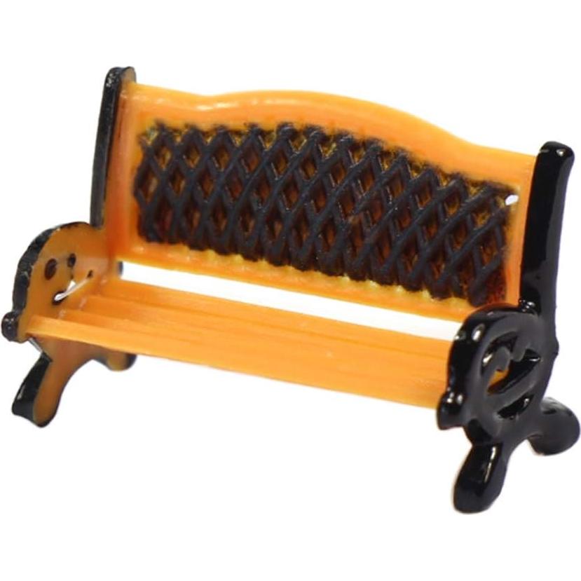 Bancos de Calle para Parque 12pcs ZY35087OB Escala 1:87