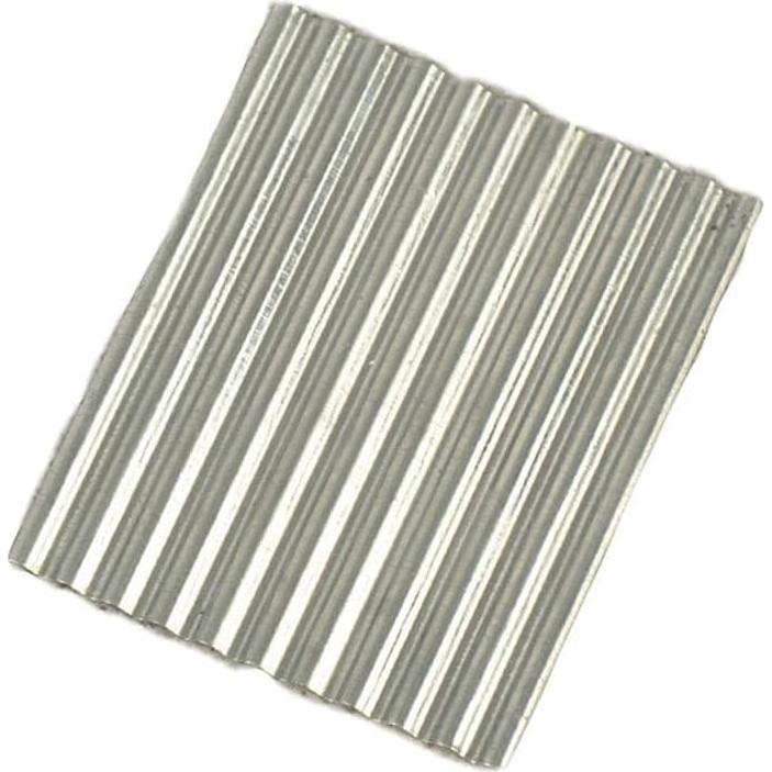 8 Piezas Tejas Corrugadas de Acero Escala 1:35 Colaxi