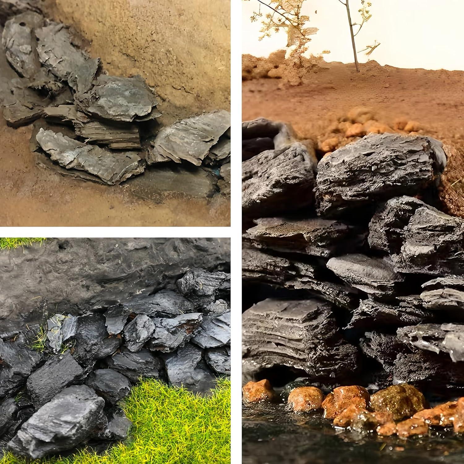 Materiales de Diorama de Corteza Miniatura Warmtree 40.8g