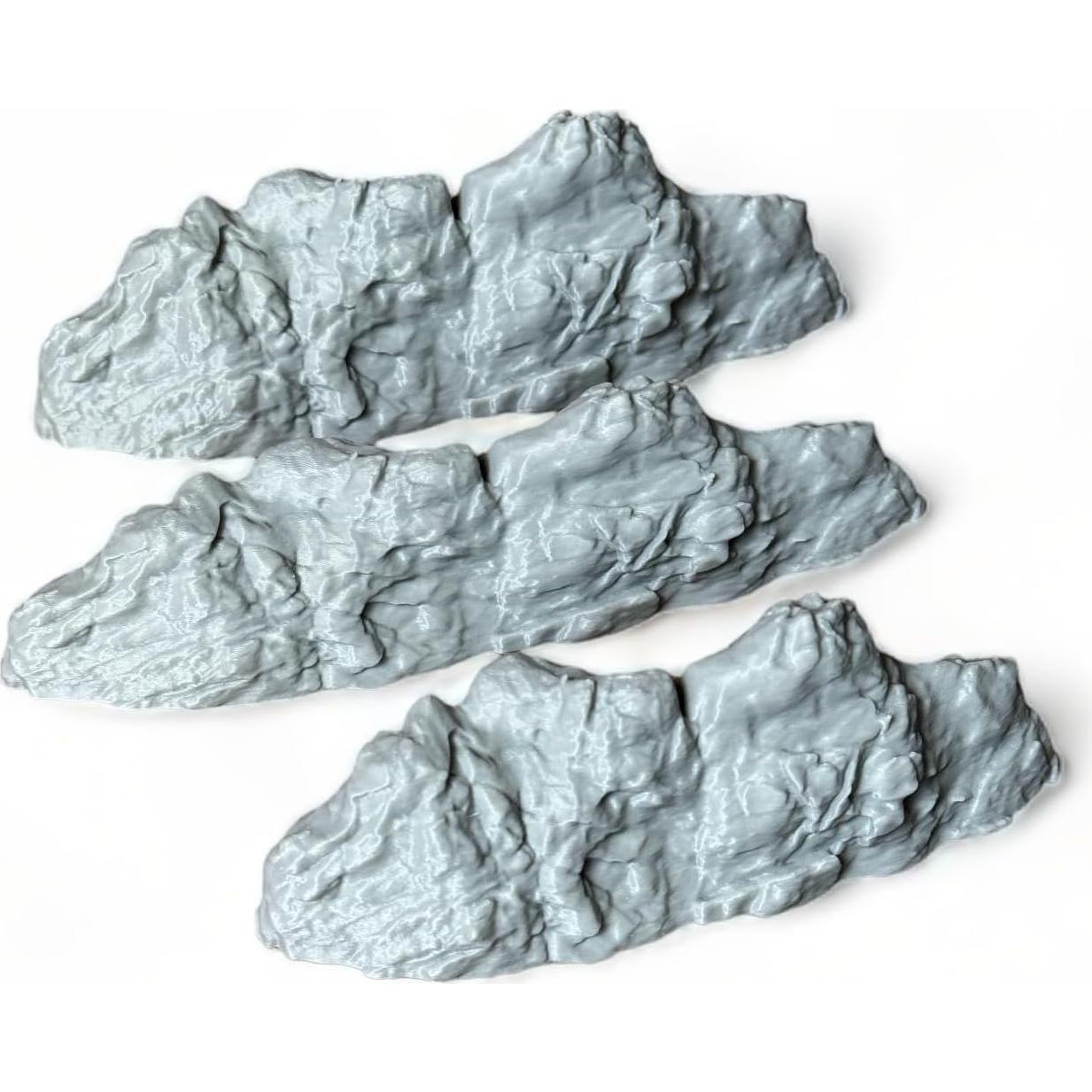 Conjunto de Miniaturas de Tofer 3 Formaciones Rocosas 28mm