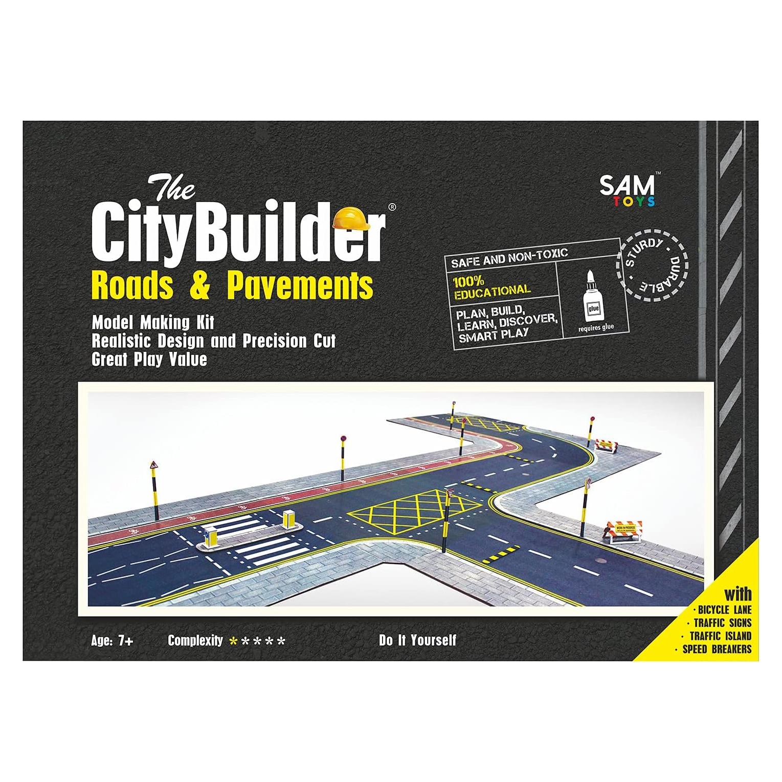 Kit de Maqueta Carreteras y Aceras The CityBuilder CB007