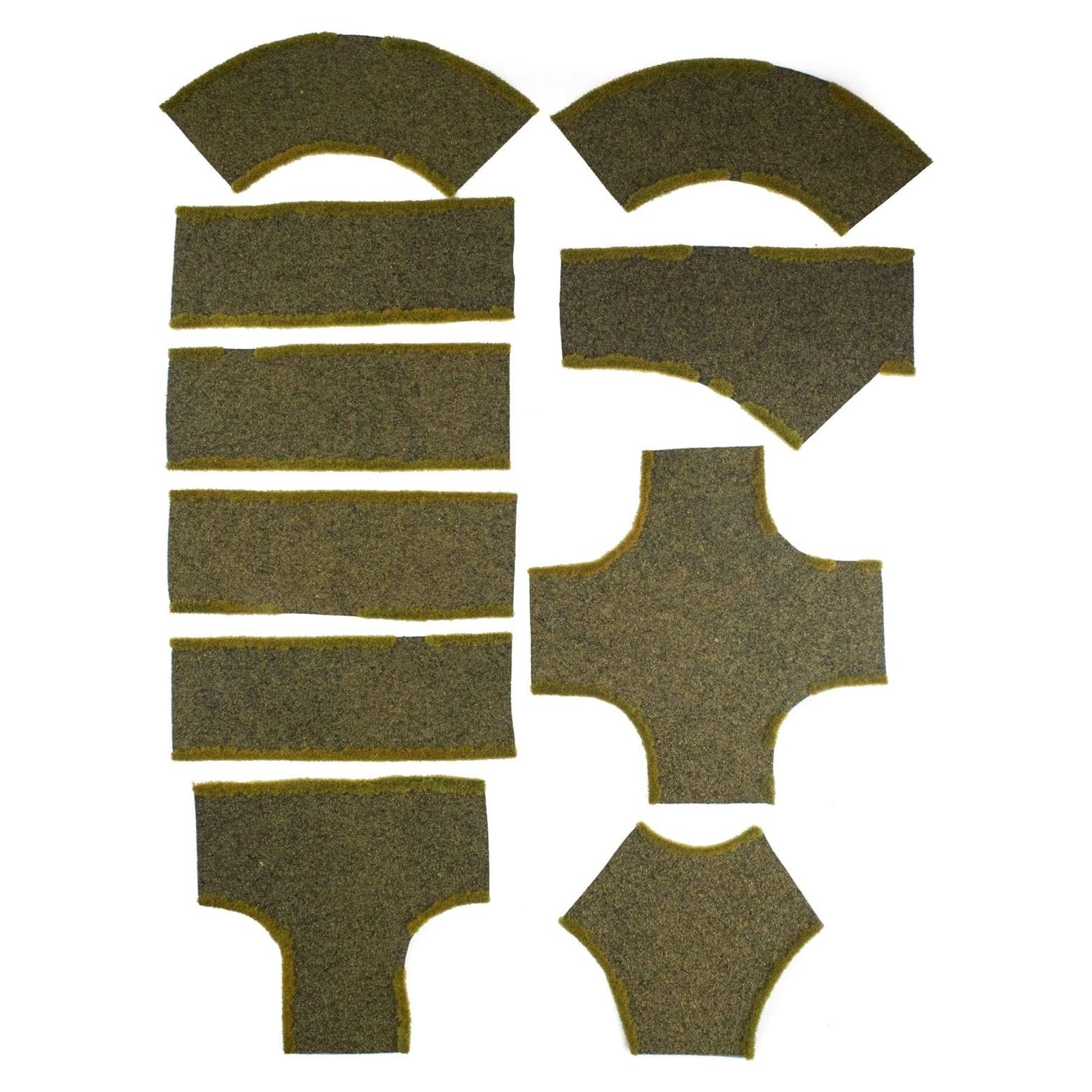 Conjunto de Escenografía Wargaming 10 Secciones War World Gaming