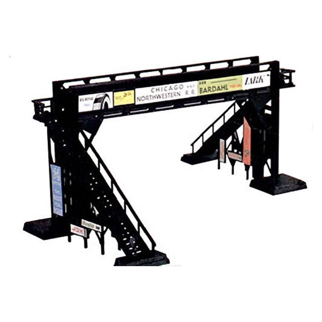 Kit Edificio Puente Peatonal Bachmann Plasticville HO