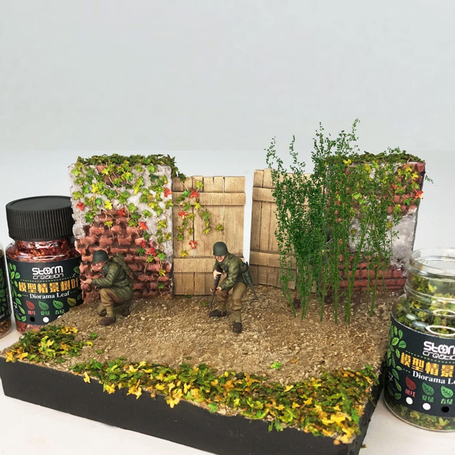 Arbustos Miniatura Cayway Verde para Modelismo 10x10 cm