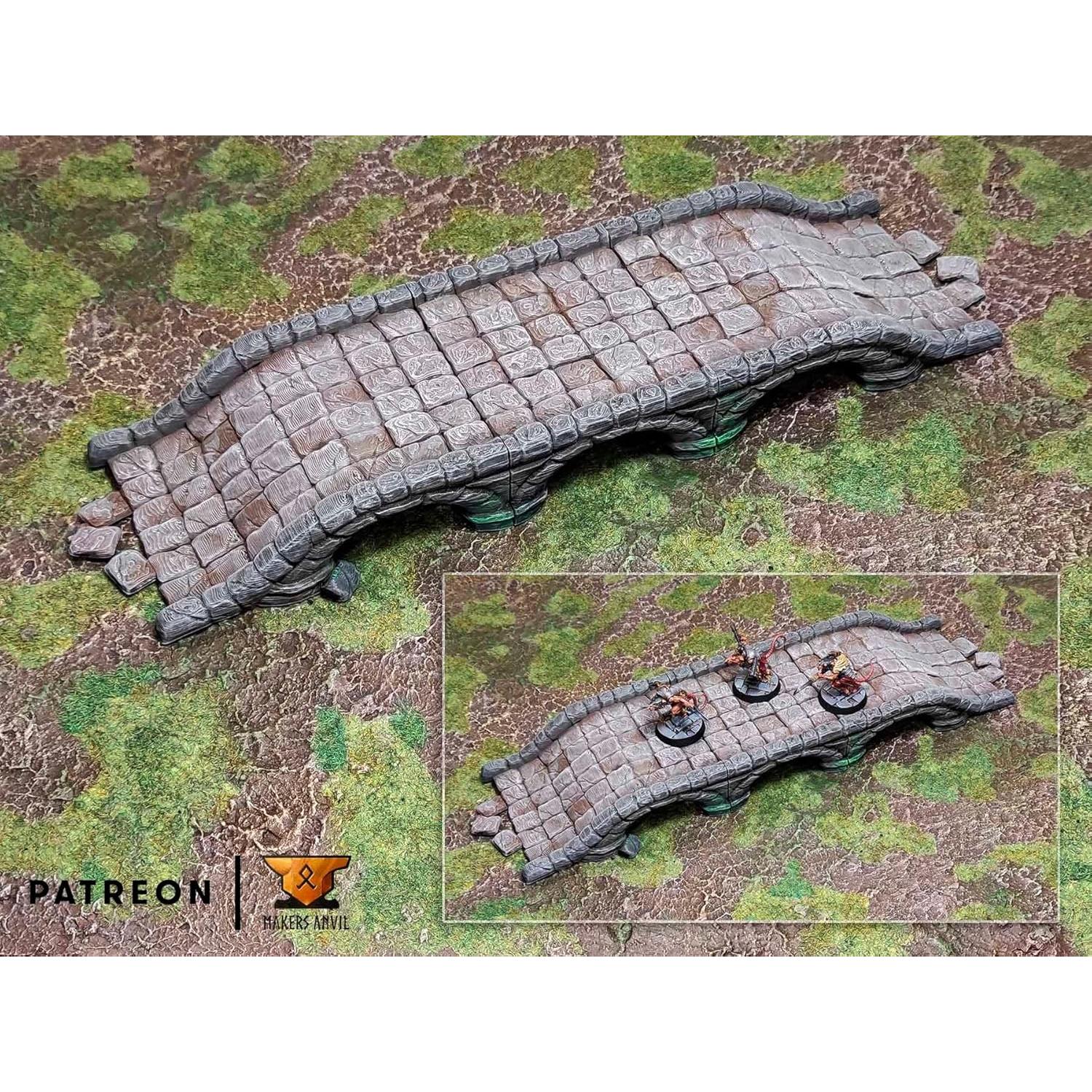 Puente de Piedra EnderToys para RPG y Wargames 28mm
