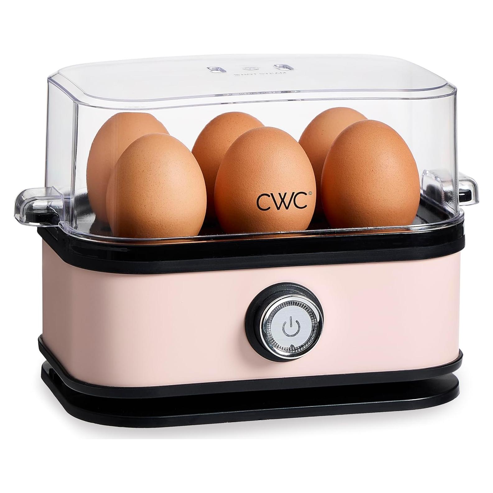 Cocedor de Huevos COOK WITH COLOR 210W Rosa 6 Huevos