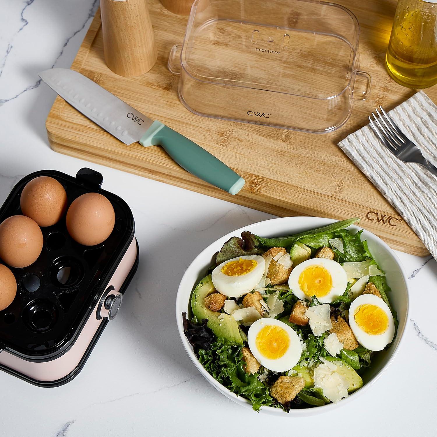 Cocedor de Huevos COOK WITH COLOR 210W Rosa 6 Huevos