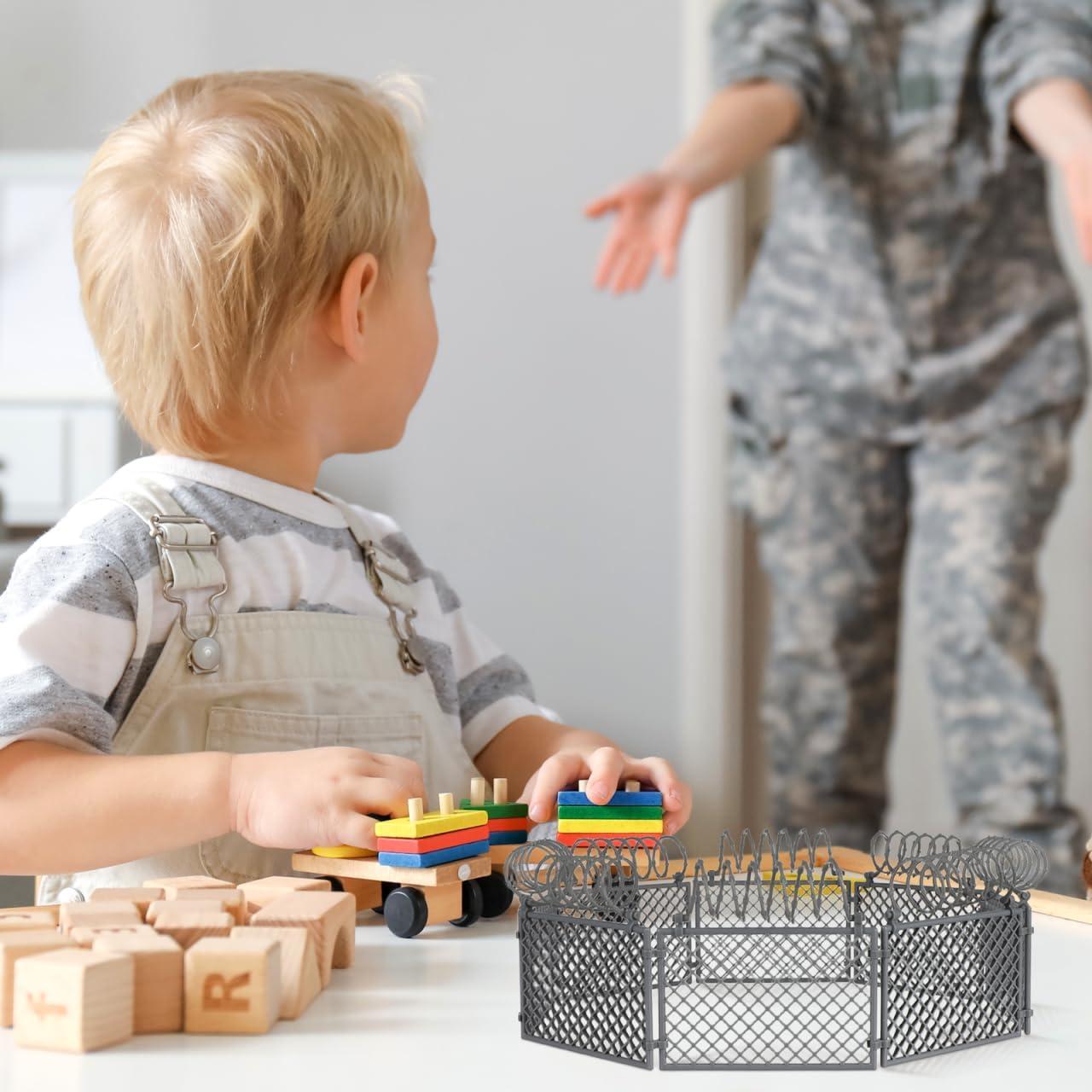 Juego de juguetes de cerca para niños Ibasenice 9,4x6,2 cm