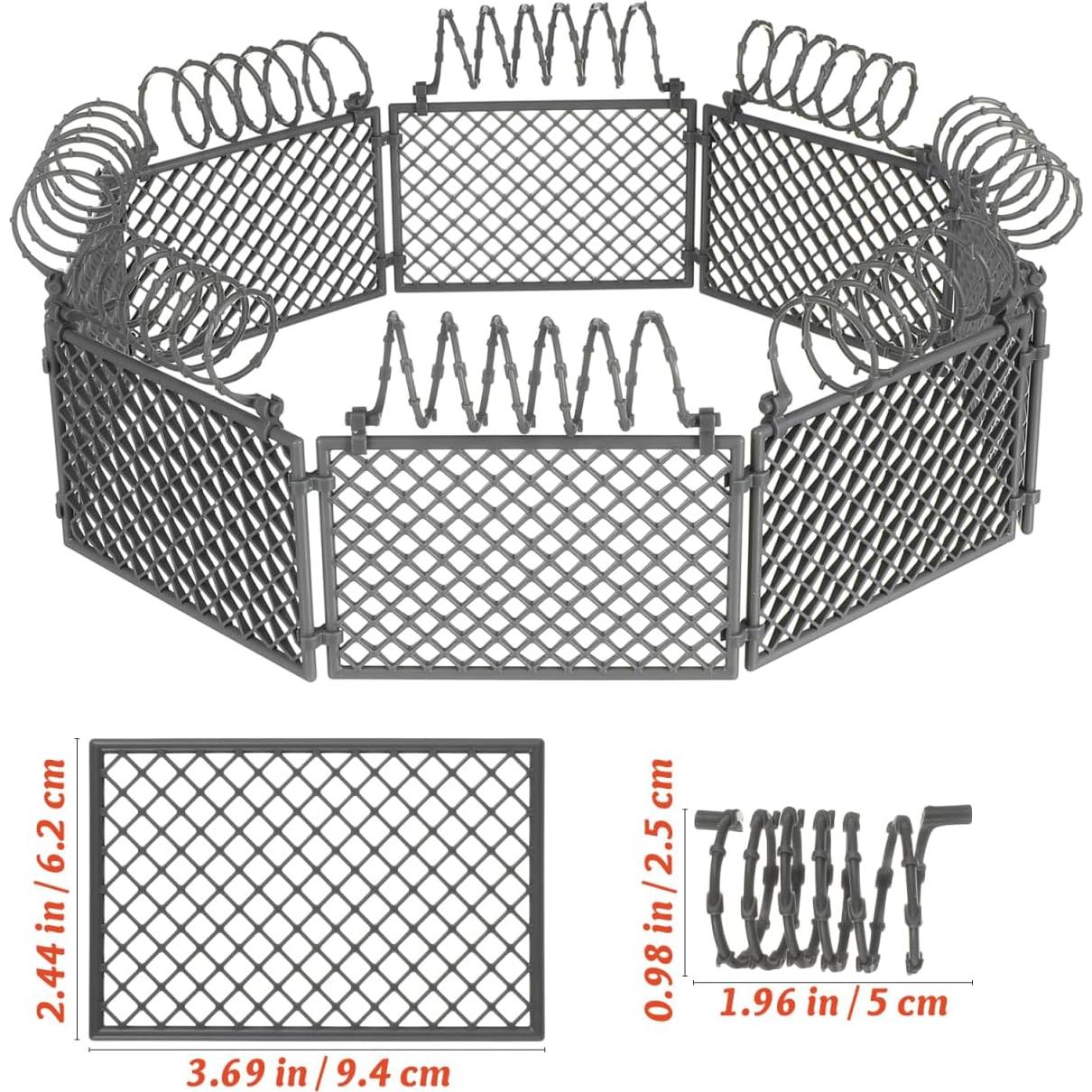 Juego de juguetes de cerca para niños Ibasenice 9,4x6,2 cm