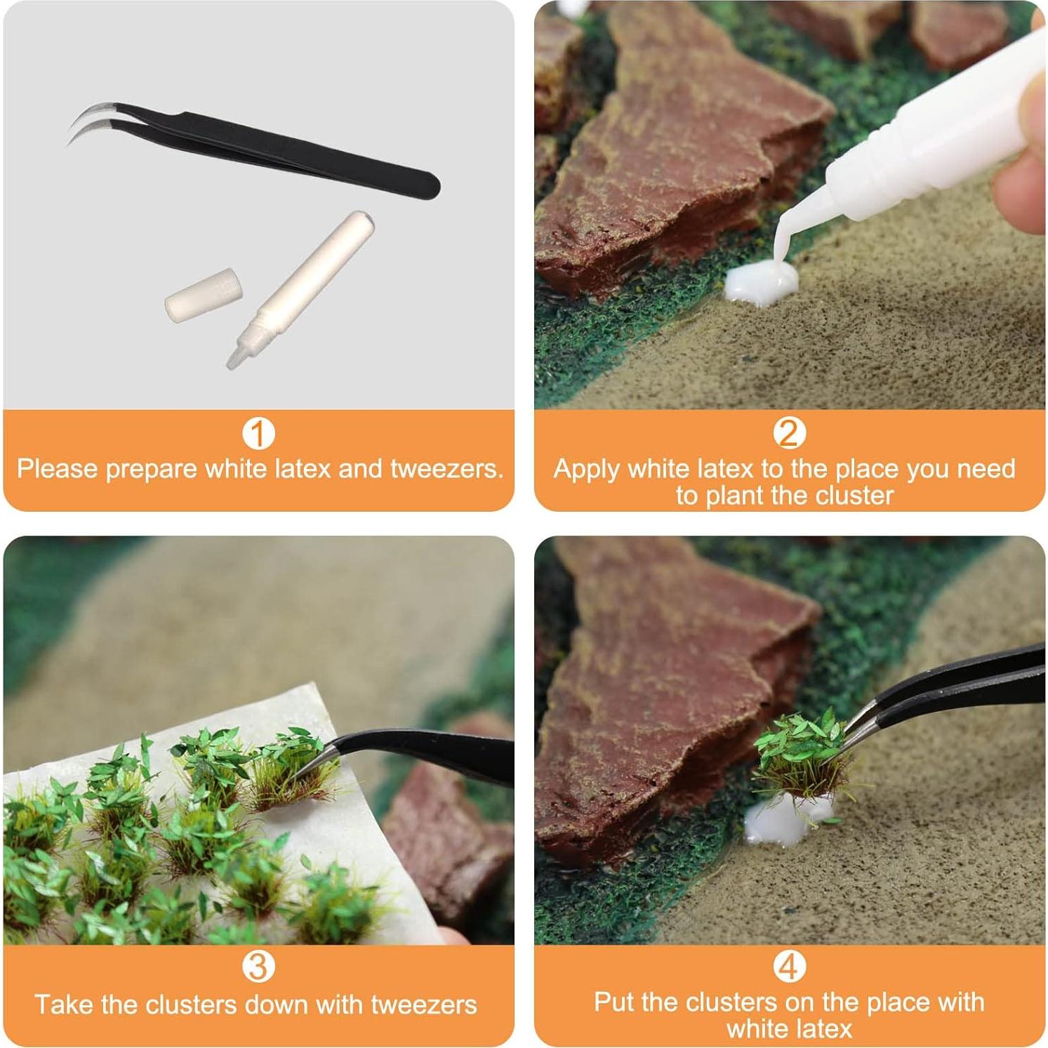 Racimo de Flores Artificiales Evemodel para Juegos de Guerra