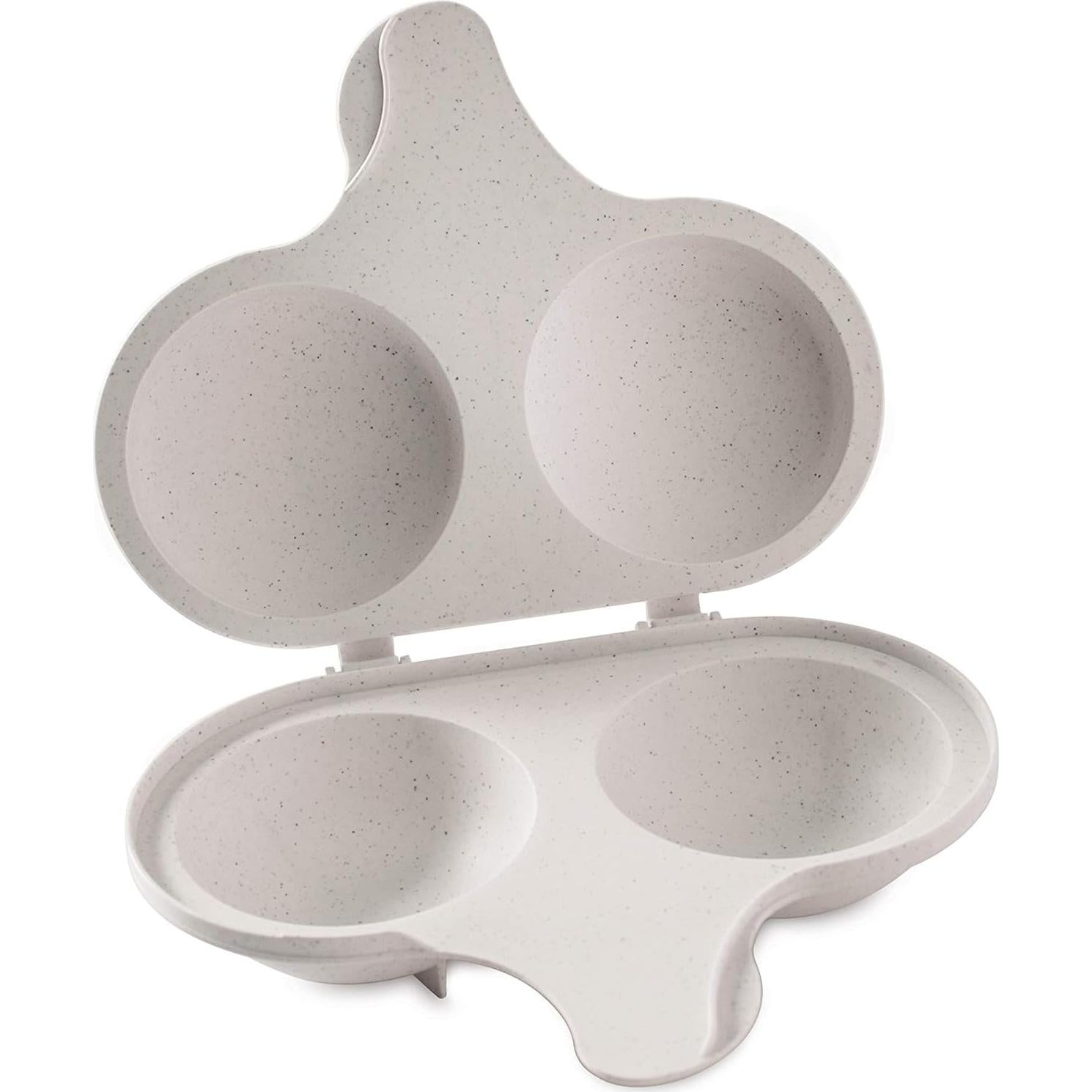 Juego de desayuno 3 en 1 Nordic Ware, 2 piezas, blanco