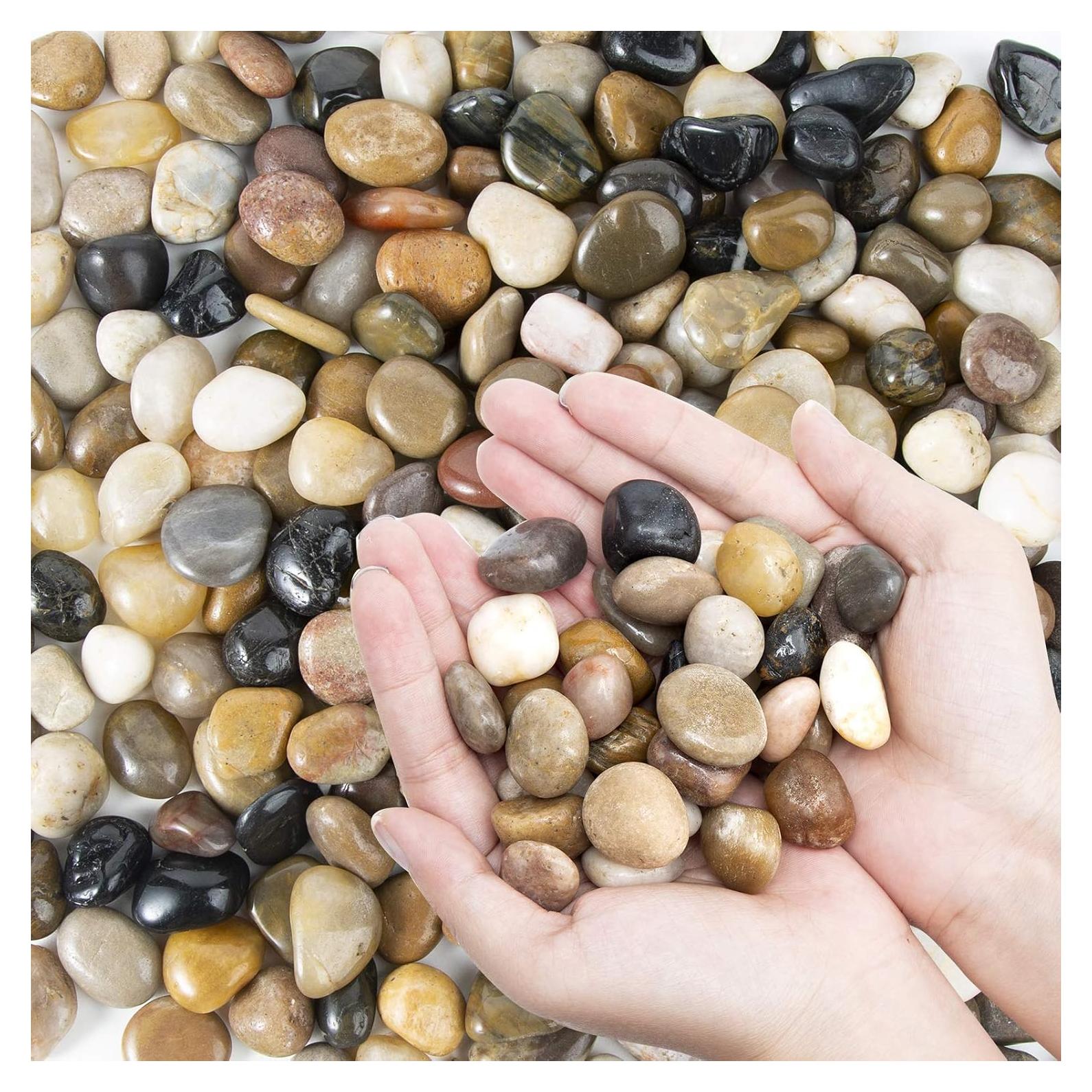 Grava Pulida OUPENG 0.90 kg Piedras Decorativas Mixtas