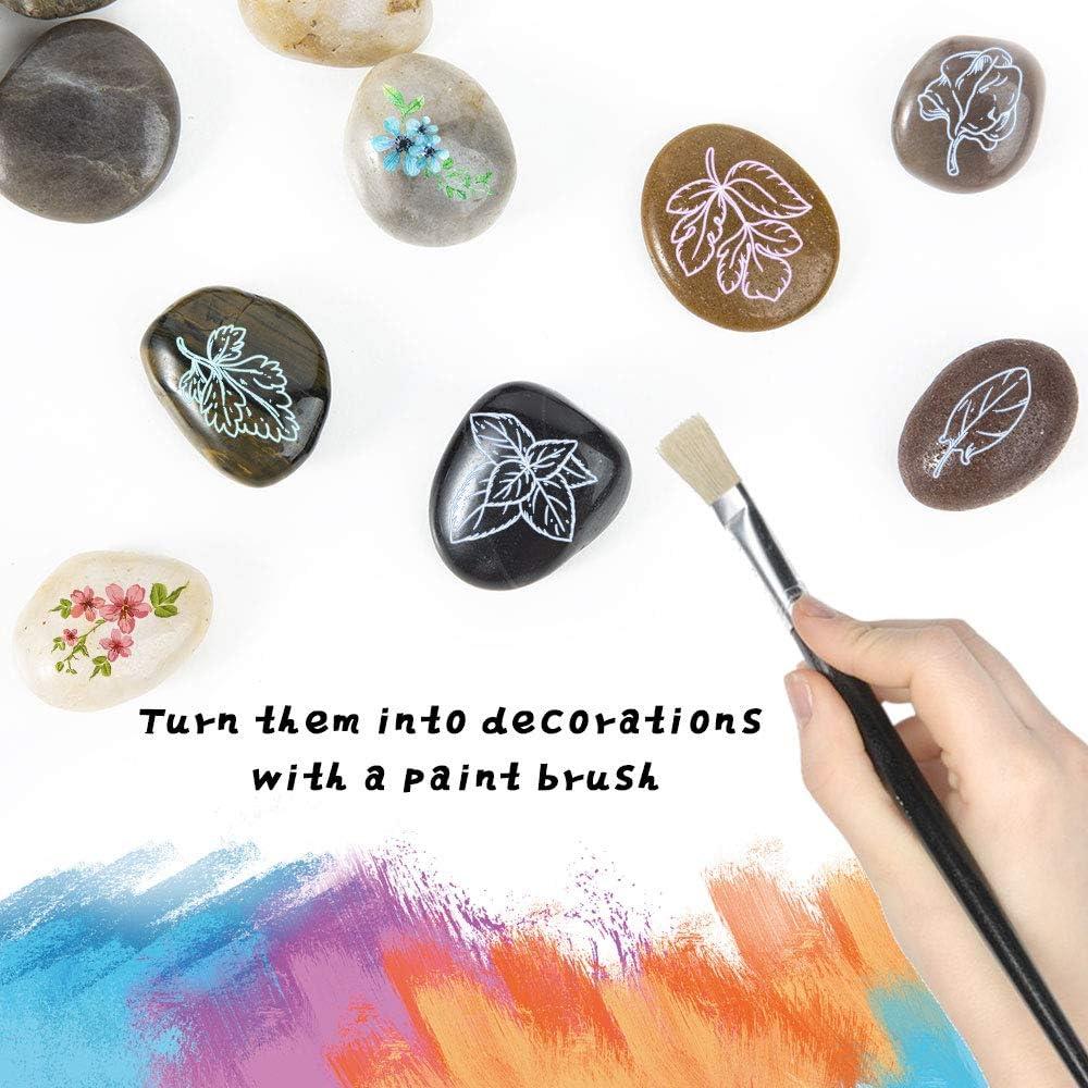 Grava Pulida OUPENG 0.90 kg Piedras Decorativas Mixtas