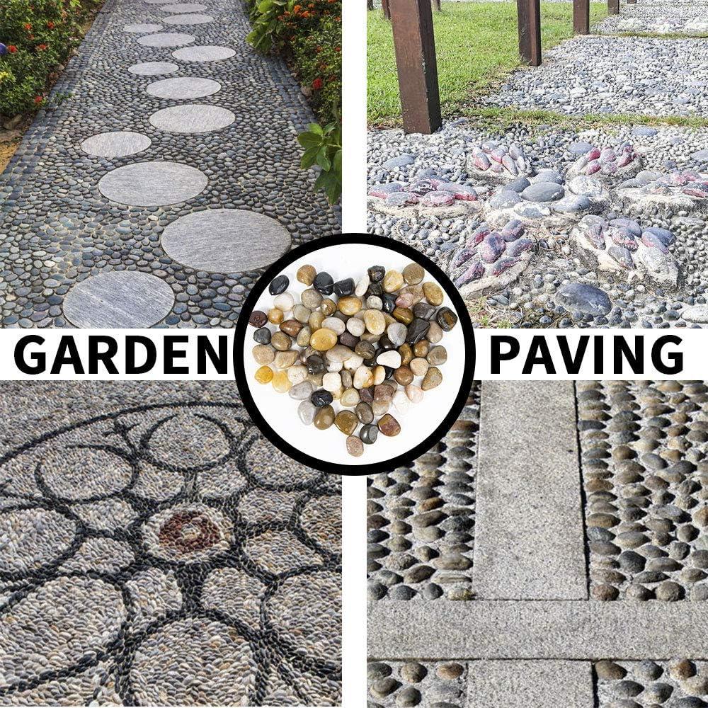 Grava Pulida OUPENG 0.90 kg Piedras Decorativas Mixtas