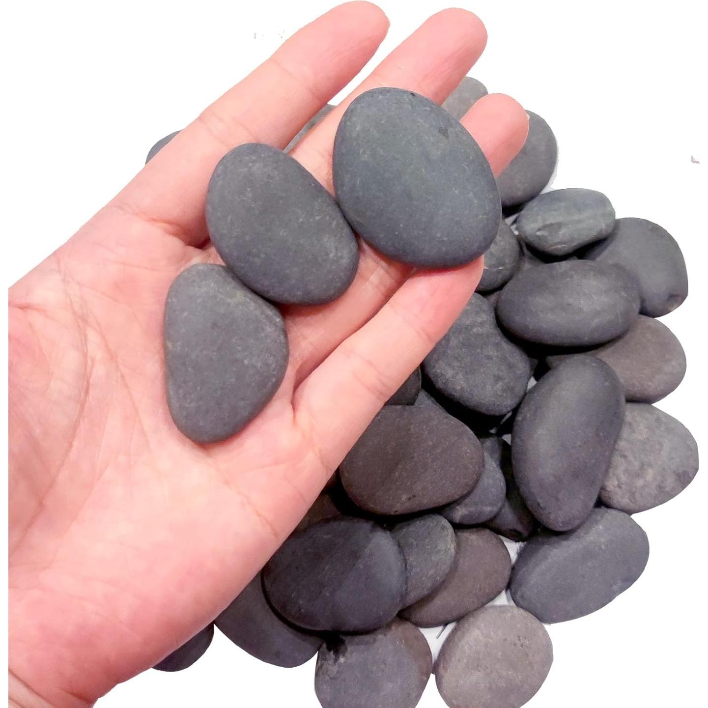 50 Piezas de Piedras Naturales para Pintar 3-6 cm Nasrslla