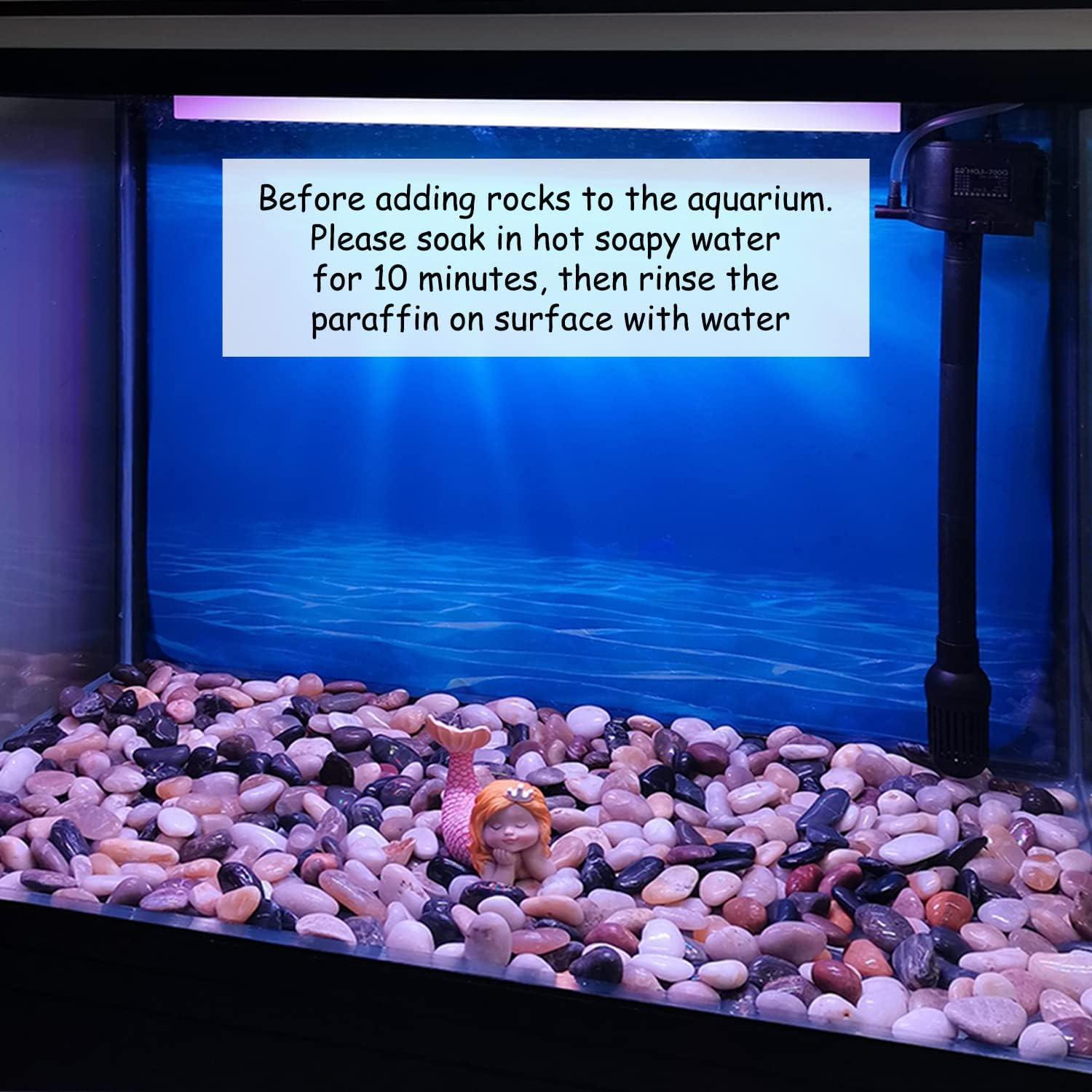 Piedras de Río Grava FANTIAN 2,27 kg Decorativas Jardín