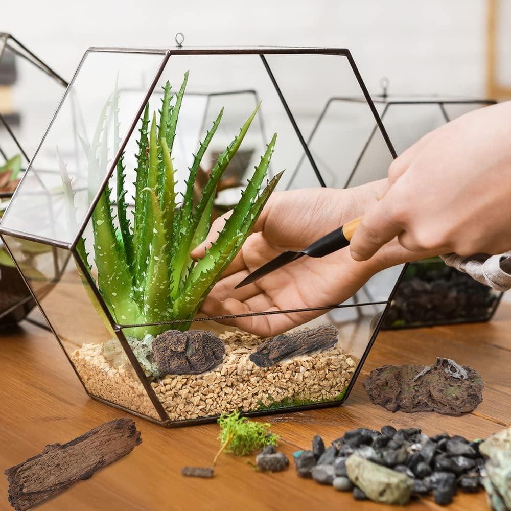 Juego de Adornos de Jardín de Hadas HUIANER 7pcs Miniaturas