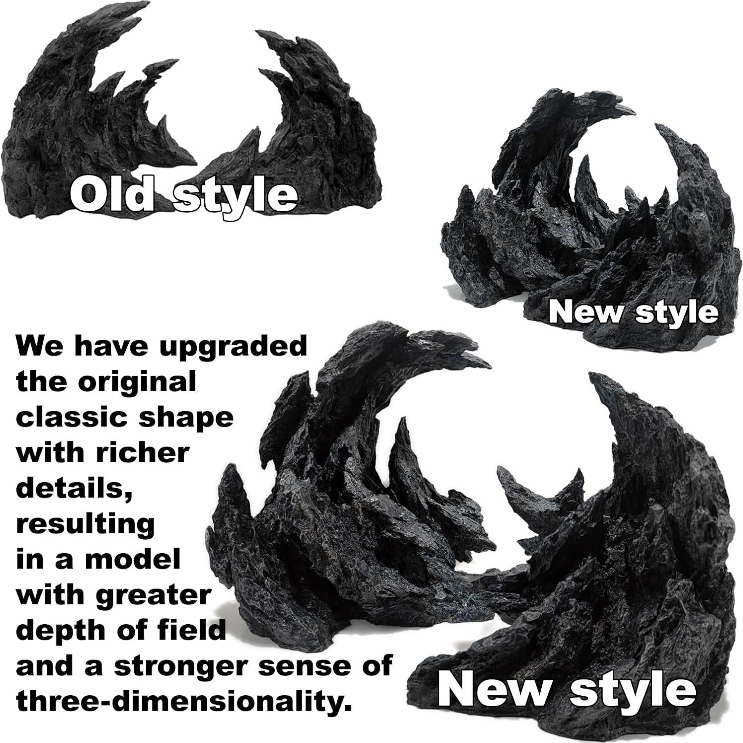 Rocas de Decoración Acuario Allcolor Cañón Perchado 60 cm