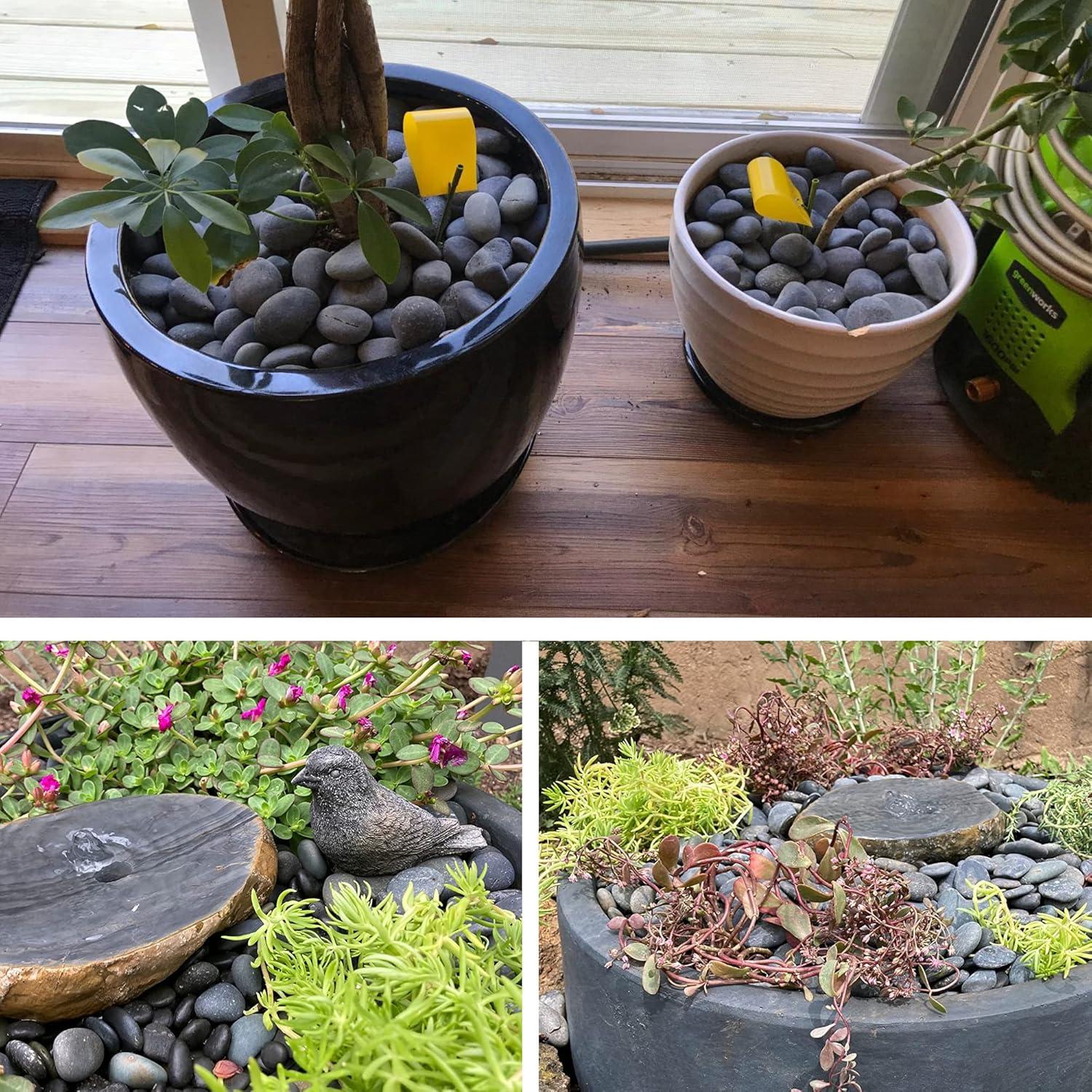 Piedras Naturales de Río 8,16 kg para Jardín CJGQ