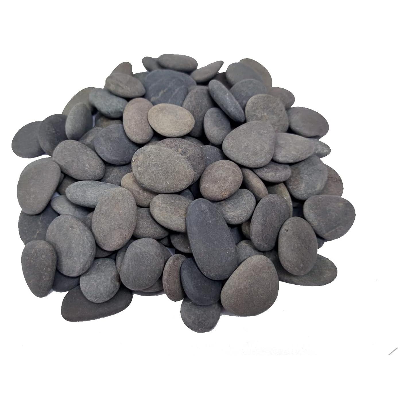 Piedras de río naturales Nasrslla 100pcs 2.54-3.81 cm