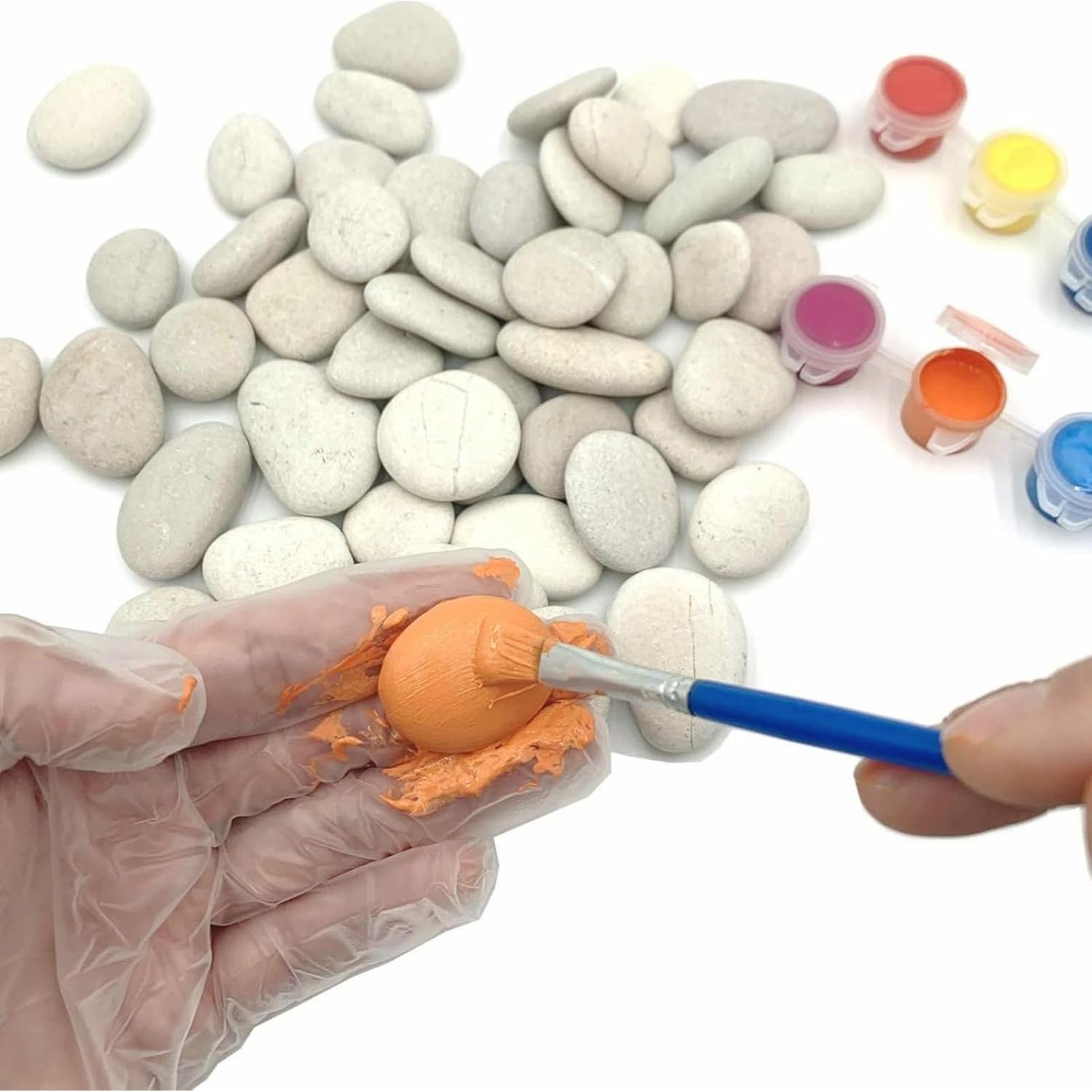 Piedras Blancas Pequeñas para Pintar Lifetop 1LB