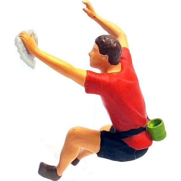 Figuras de Escalada en Roca Pintadas a Mano 1:64 Vaveren - 3 Pcs
