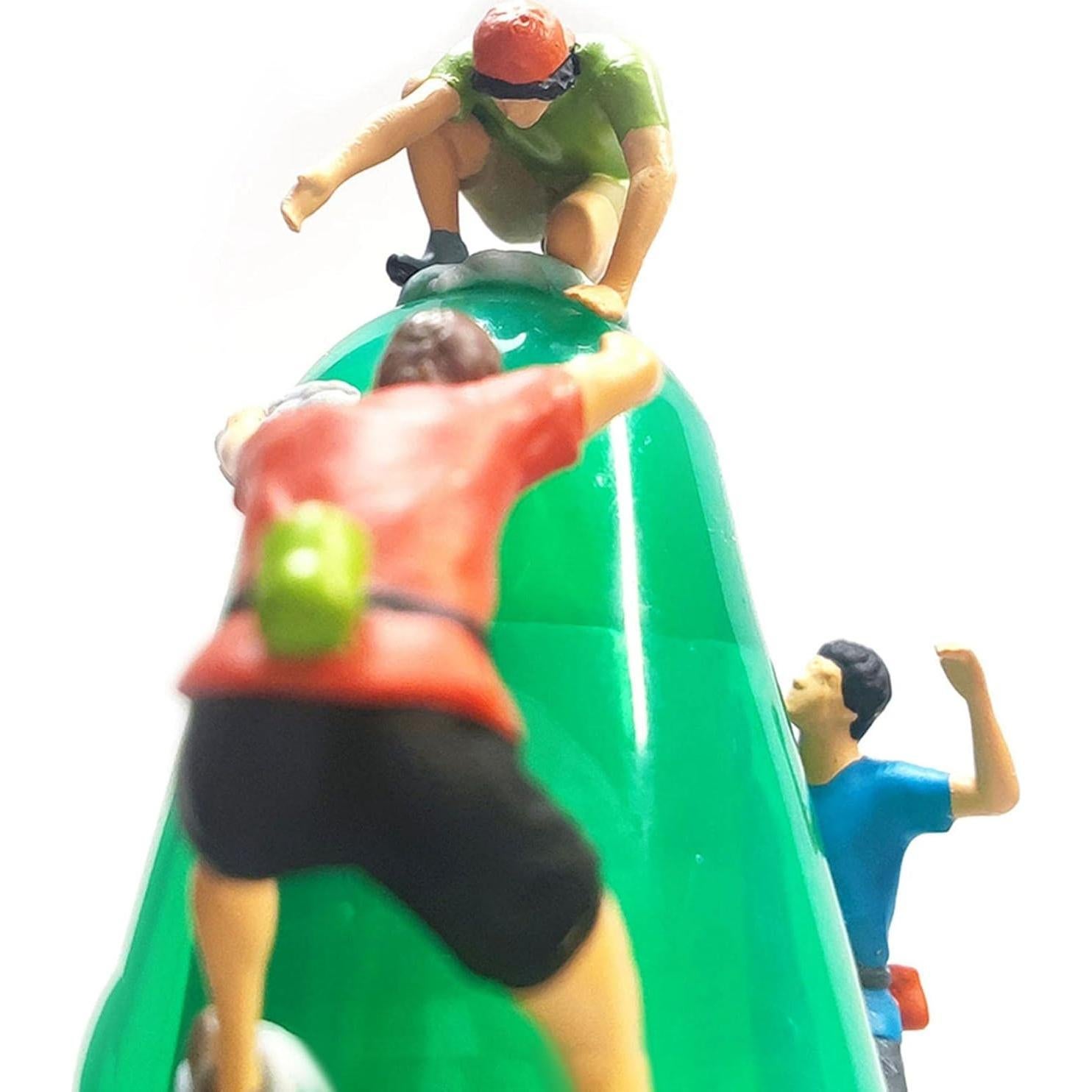 Figuras de Escalada en Roca Pintadas a Mano 1:64 Vaveren - 3 Pcs