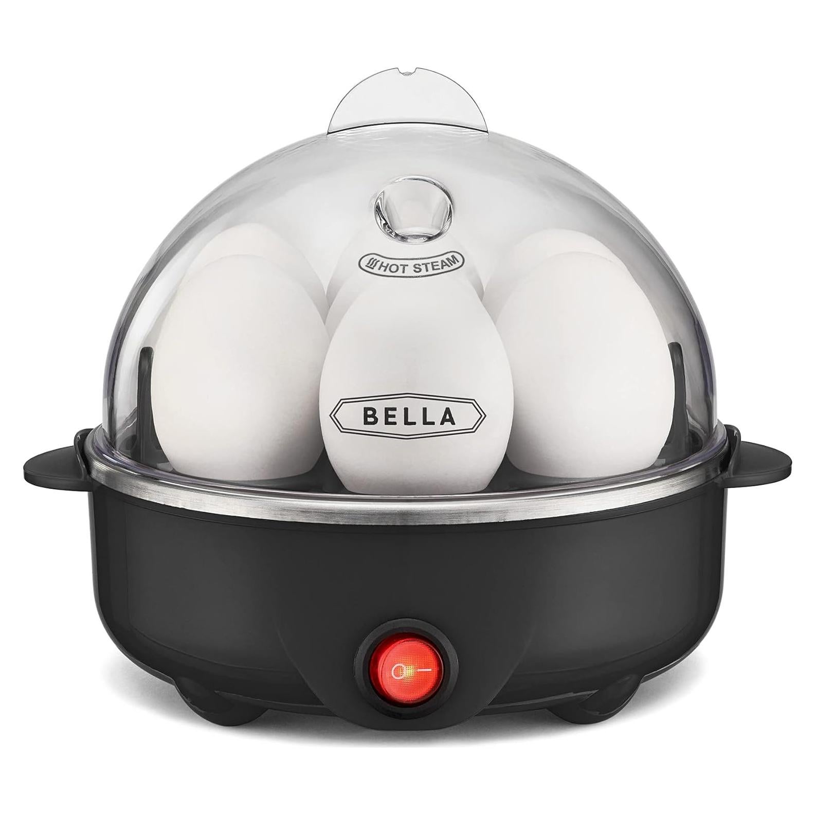 Cocedor de Huevos Eléctrico BELLA 7 Huevos Negro