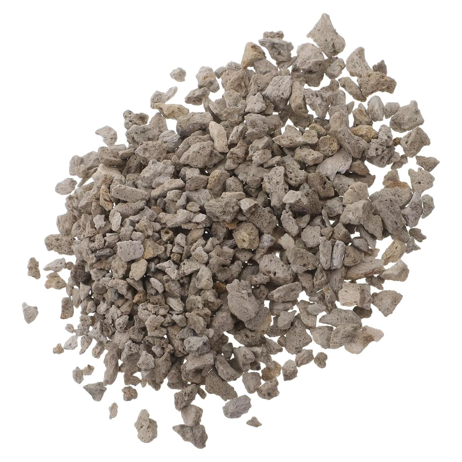 Homoyoyo 1Bag Miniature Garden Scenery Decorative Rocks Lightweight Natural Stones for Railway Models Tabletop Decor for Vases Planters Aquariums