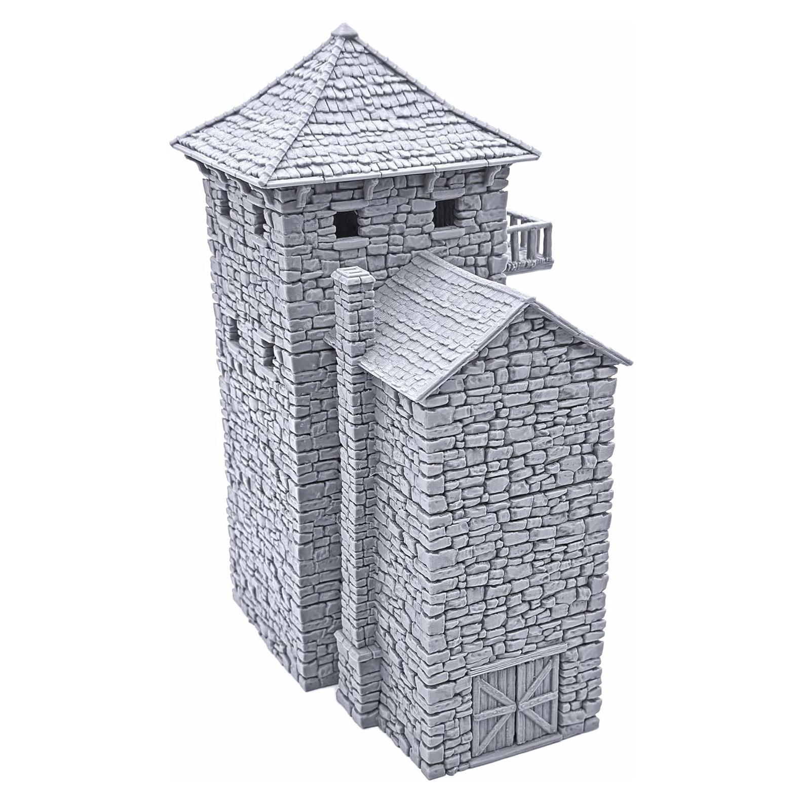 Escenografía Impresa 3D EnderToys Black Rock Keep 28mm