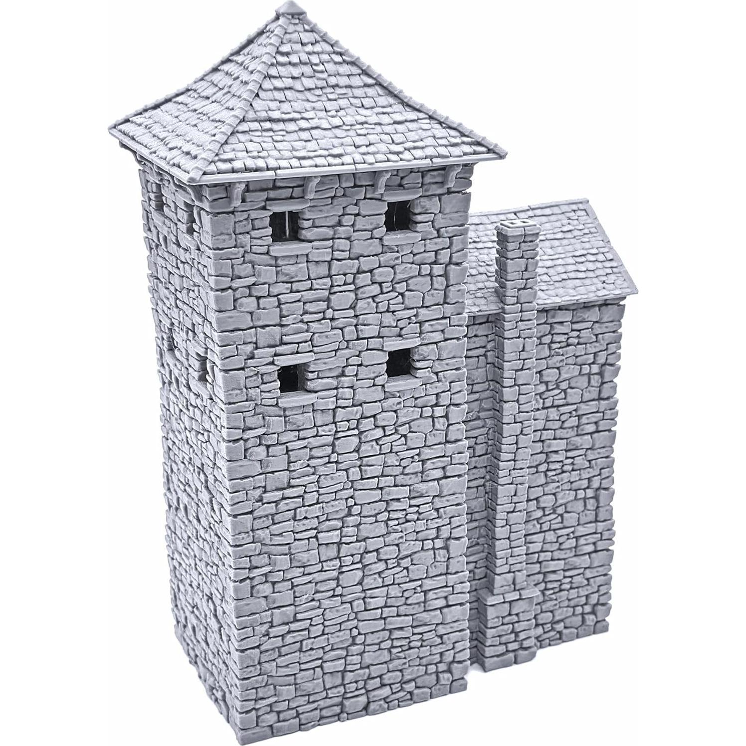 Escenografía Impresa 3D EnderToys Black Rock Keep 28mm