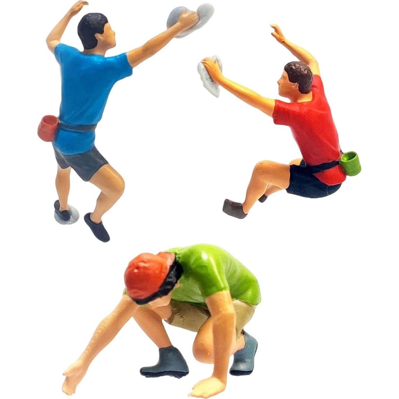 Adorno de escritorio figuras escalada 1/64 Predolo 3 piezas