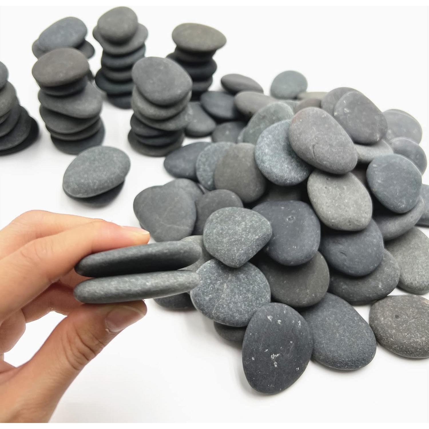 100 Rocas Naturales para Pintar Lifetop 3.81-5.58 cm