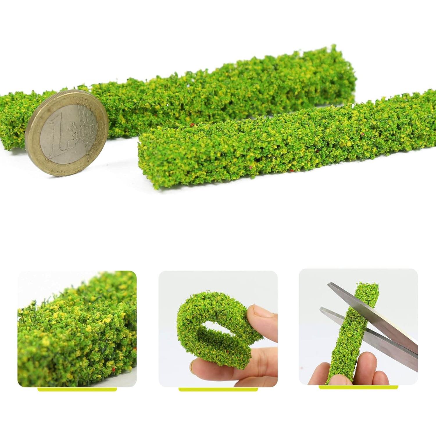 Mechones de Hierba 8pcs Evemodel PJ26 Vegetación Miniatura
