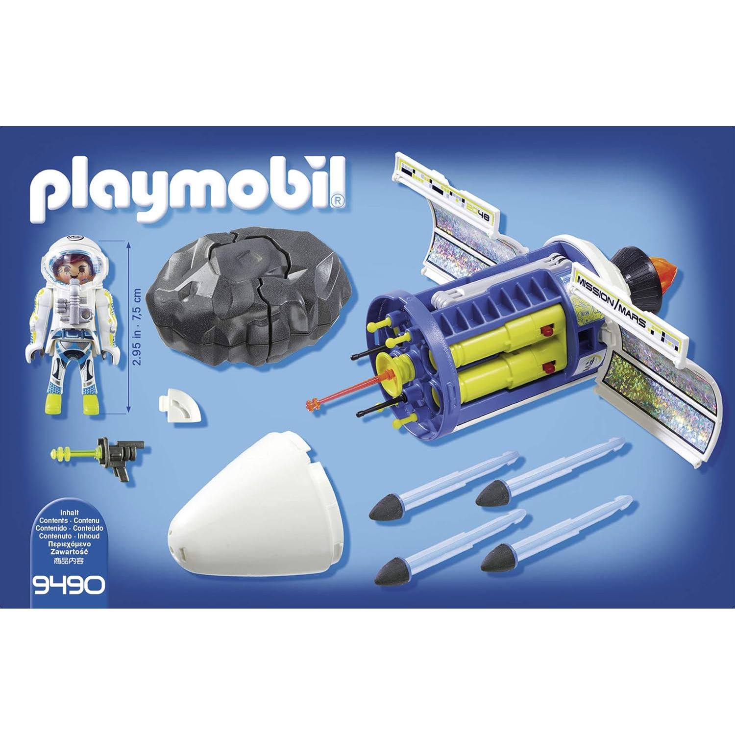 Playmobil Lásers Meteoroide Satelital 9490 con Accesorios