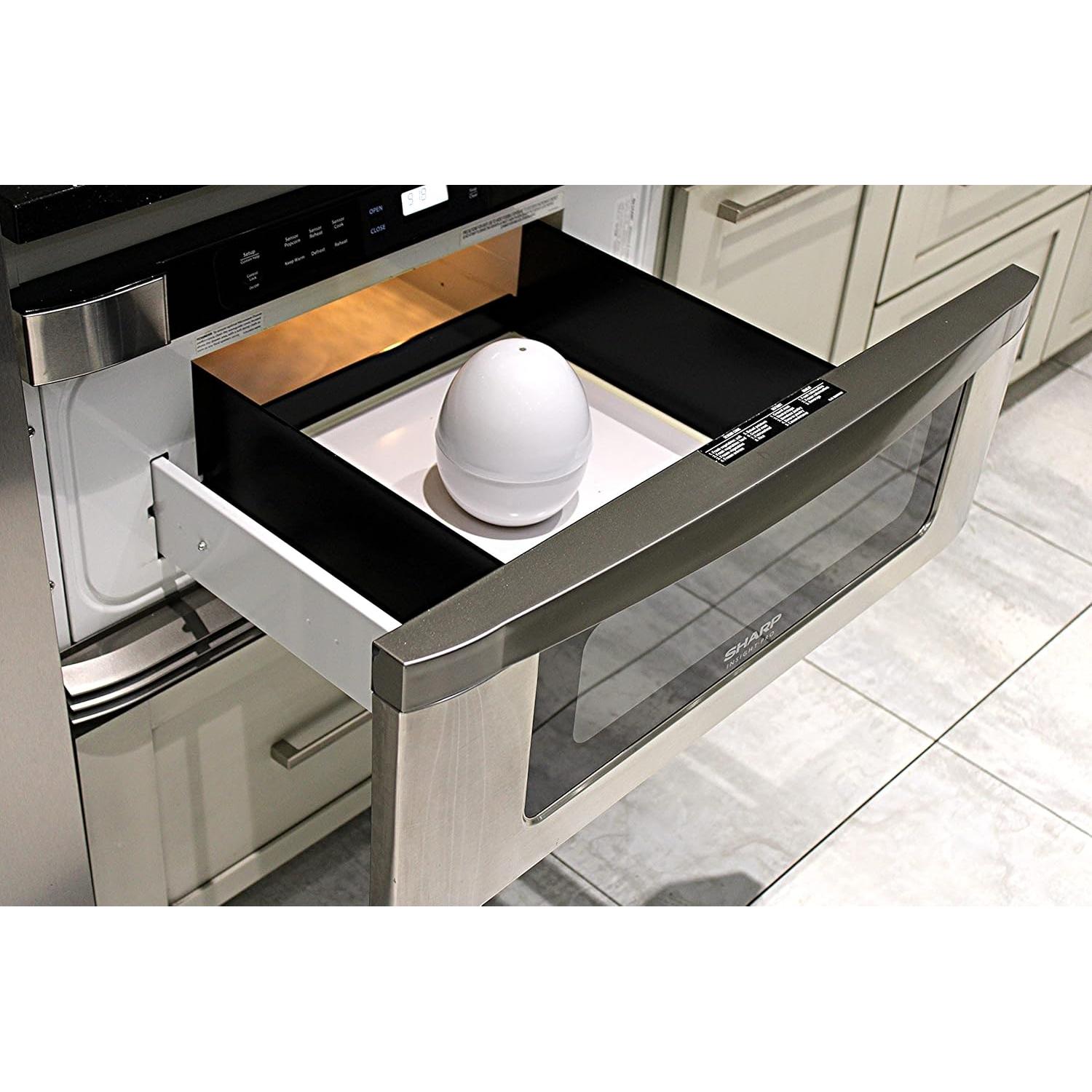 Cocedor de Huevos Microondas Dependable 4 Huevos Blanco