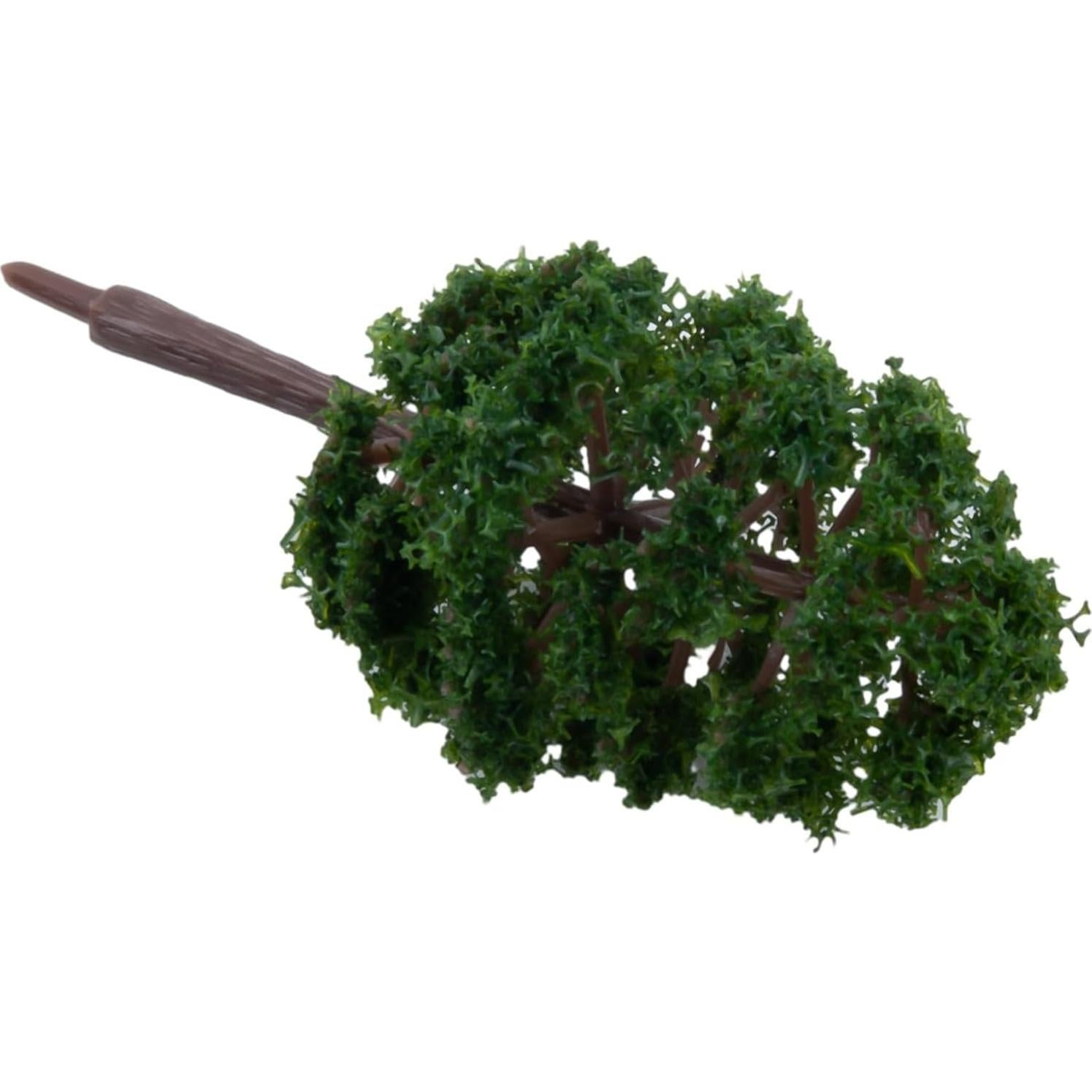 20 Piezas Mini Árboles Modelo 8 cm JurwheeR Decoración Paisajística